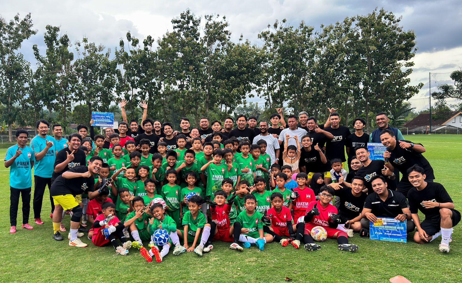 SeeJontor FC Gandeng 2 Legenda Timnas Indonesia Gelar Coaching Clinic di Tour De Central Java 2026