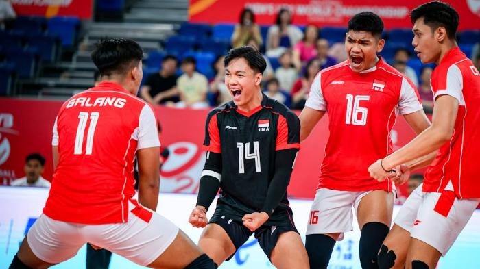 Hasil Piala Dunia Voli U21 2025: Skor 25-21, Indonesia Kunci Kemenangan atas Puerto Rico di Set I
