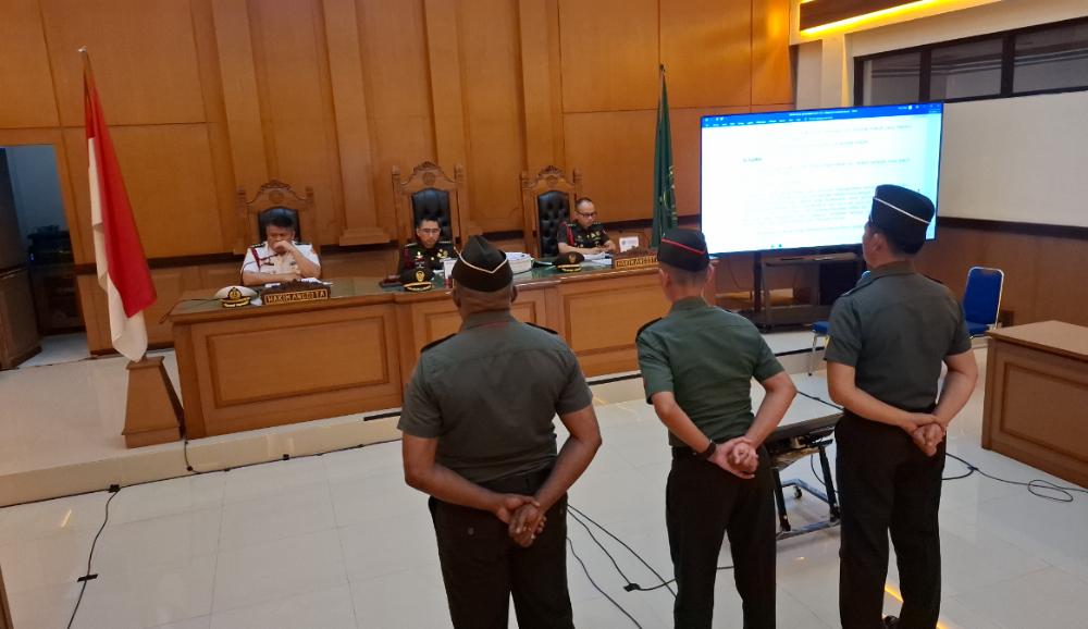 Terdakwa Kasus Pembunuhan Kacab Bank Sakit Hernia, Hakim Militer Perintahkan Berobat ke Dokter