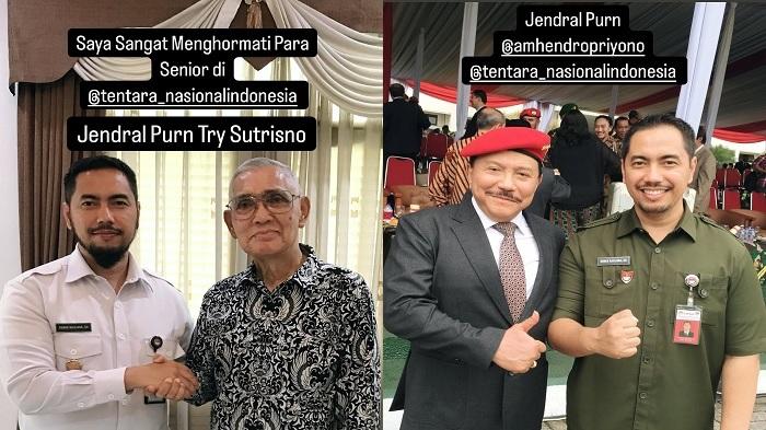 Jadi Pengacara Hercules, Sunan Kalijaga Pamer Foto Bareng Purnawirawan TNI: Jangan Adu Domba Kami