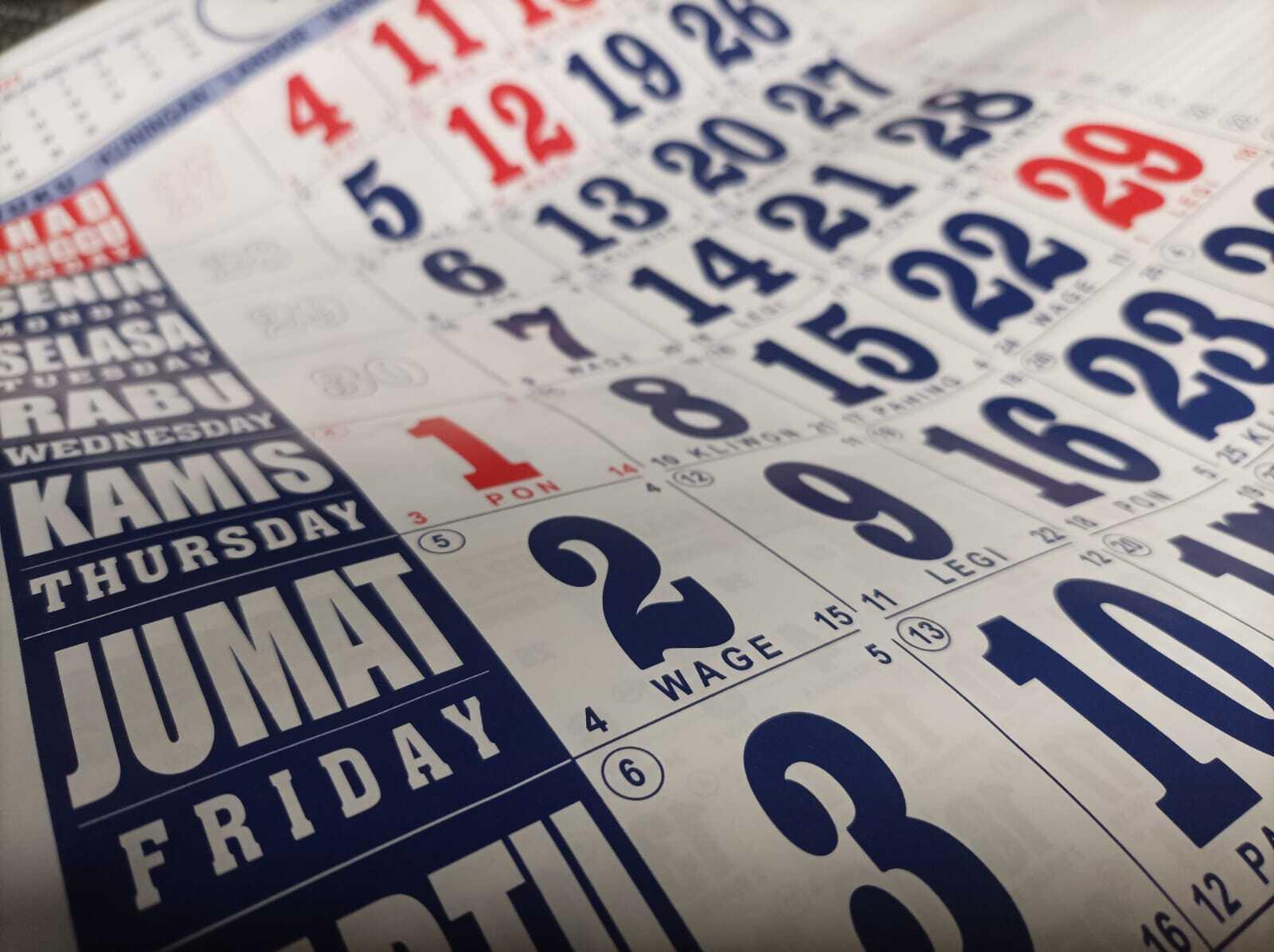 Kalender Penanggalan Jawa Februari 2026: Daftar Weton, Neptu, dan Pasarannya