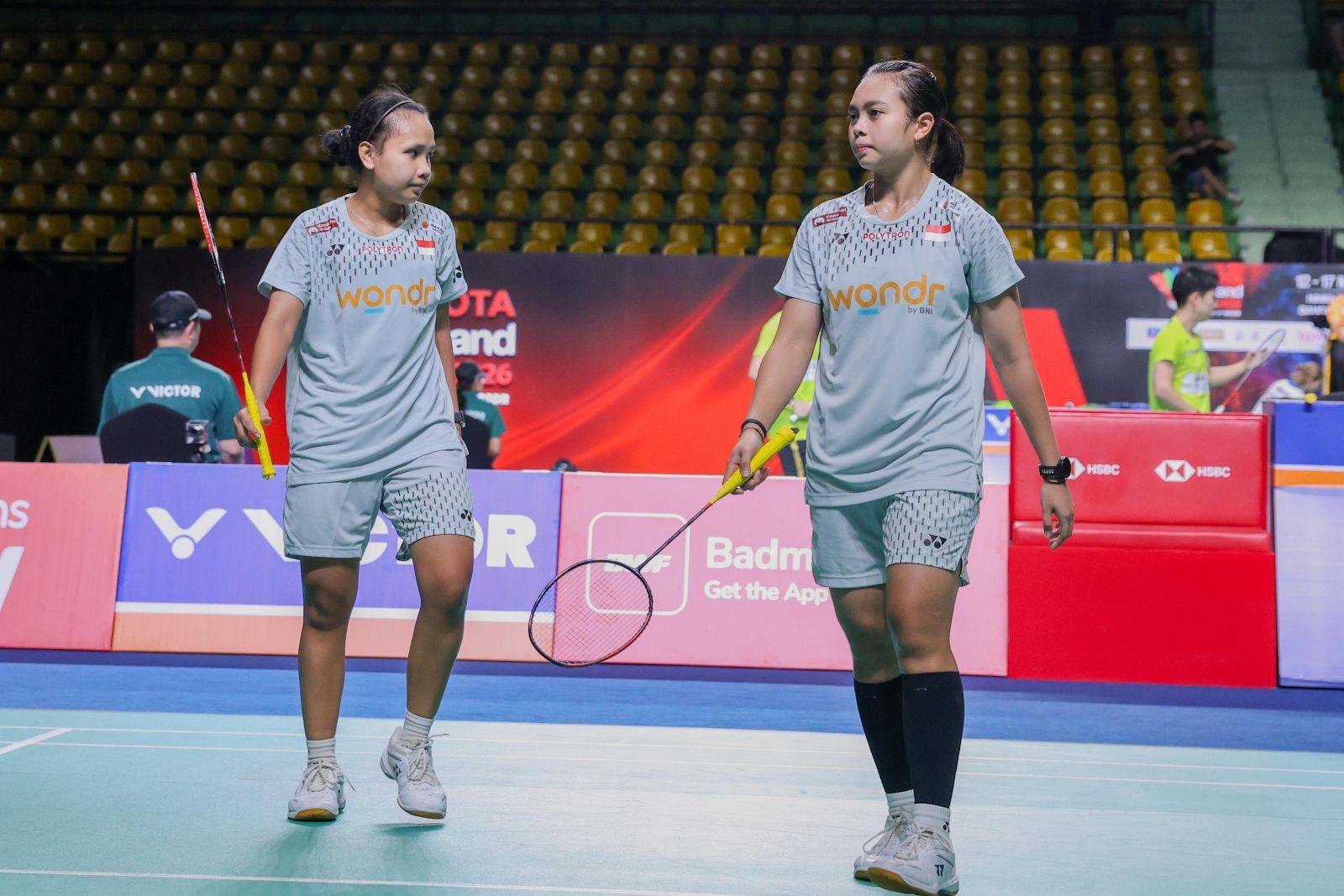 Hasil Thailand Open 2026:  Isyana/Rinjani Gagal ke Semifinal usai Dibungkam Unggulan ke-1 Jepang