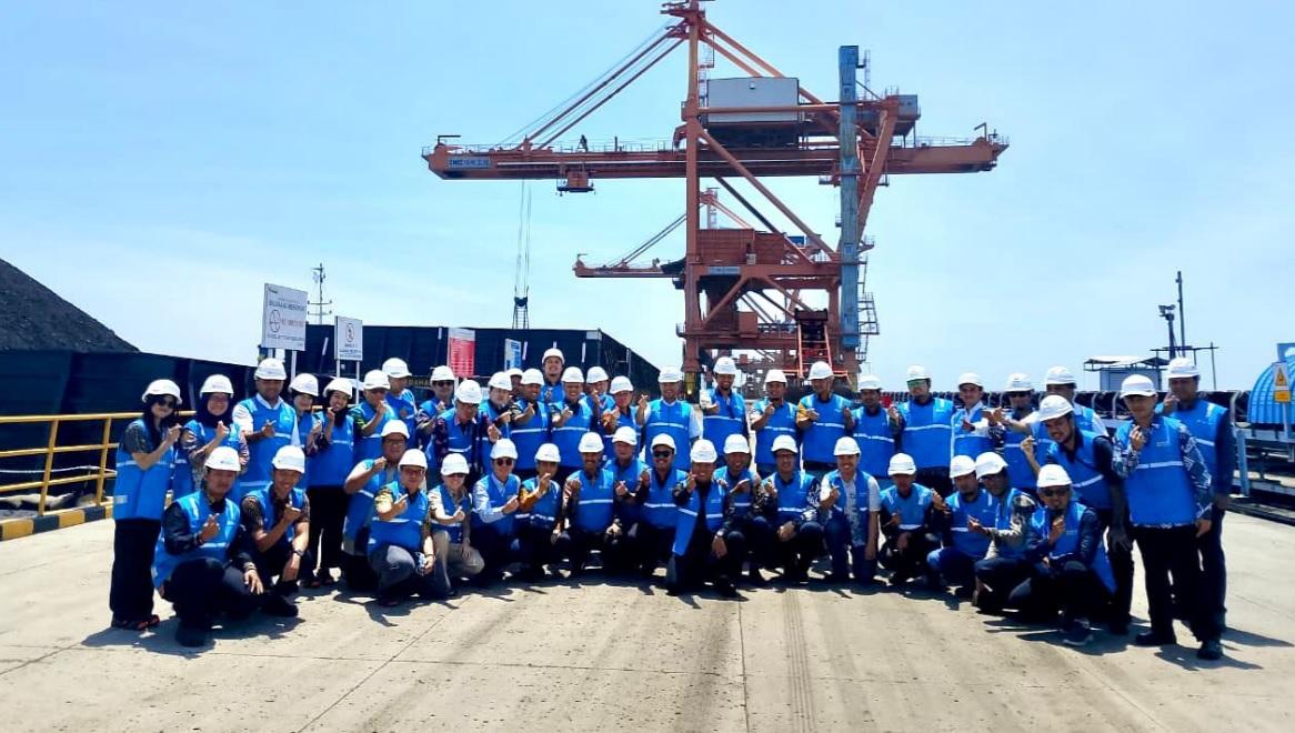 Aspebindo Tinjau Langsung Co-Firing Biomassa di PLTU Lontar Banten, Bicara Target eNDC 2030