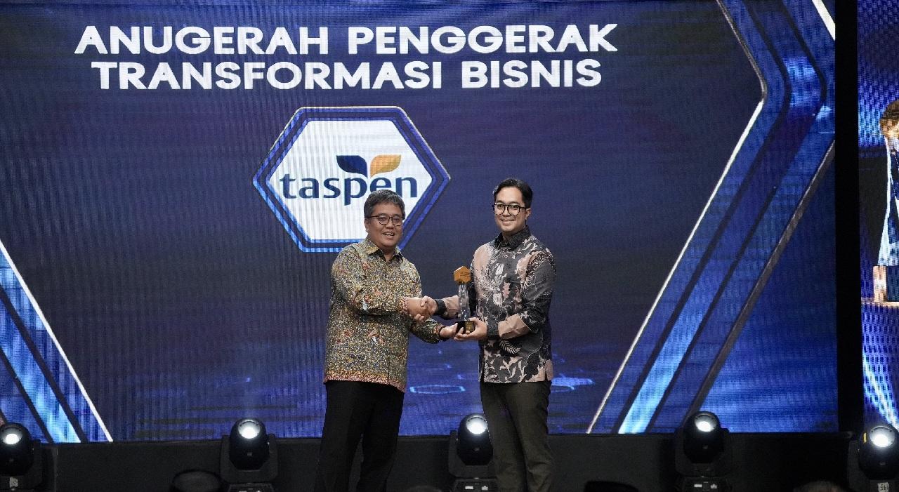Perkuat Digitalisasi Layanan Publik, Andal by TASPEN Raih Penghargaan Transformasi Bisnis 2025