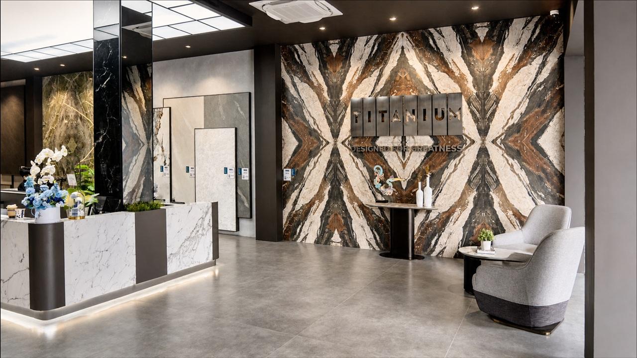 Material Sintered Stone Kian Diminati, Titanium Hadirkan Living Gallery di Semarang