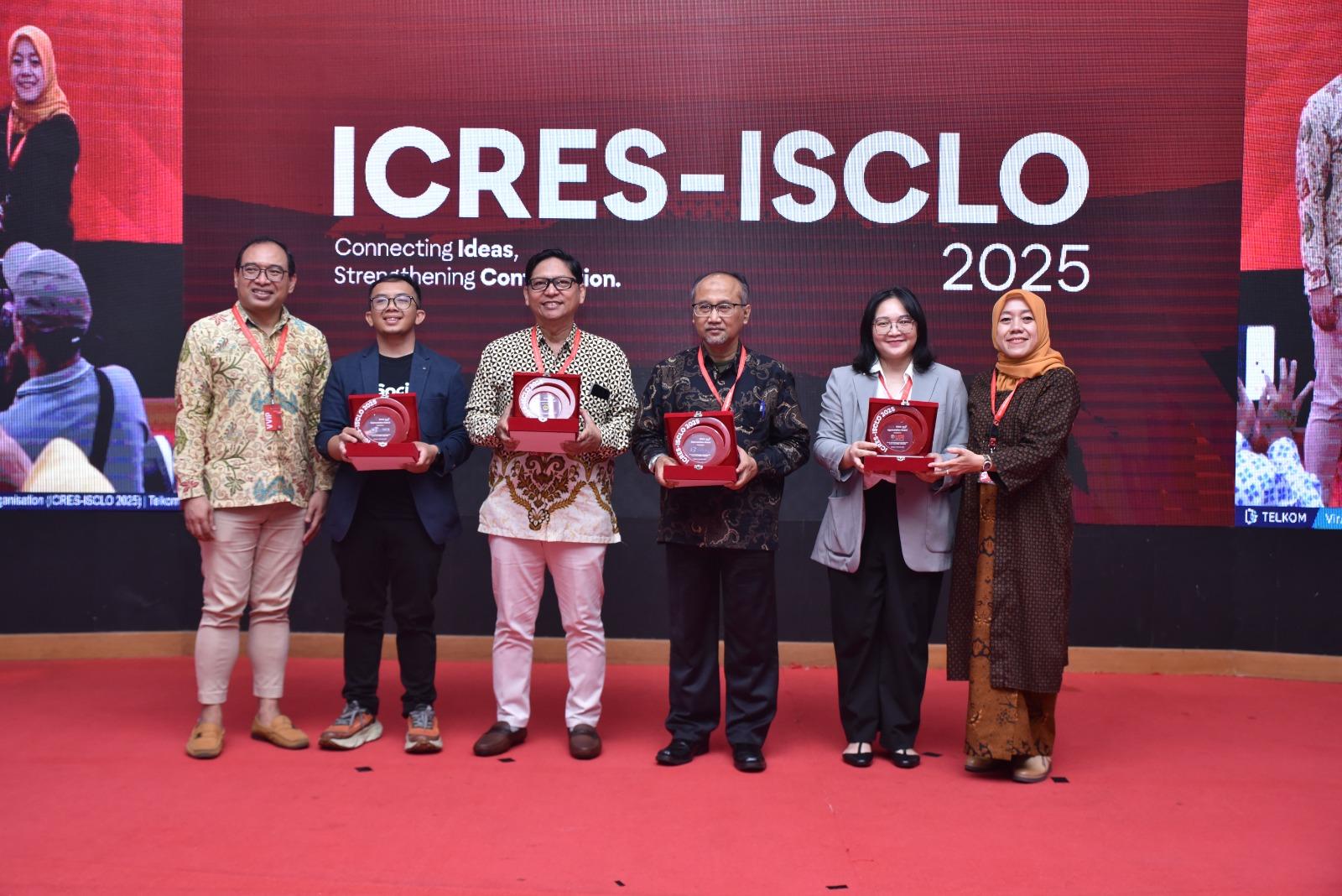 Gandeng Akademisi, Industri dan Pemerintah, Telkom Gelar ICRES–ISCLO 2025