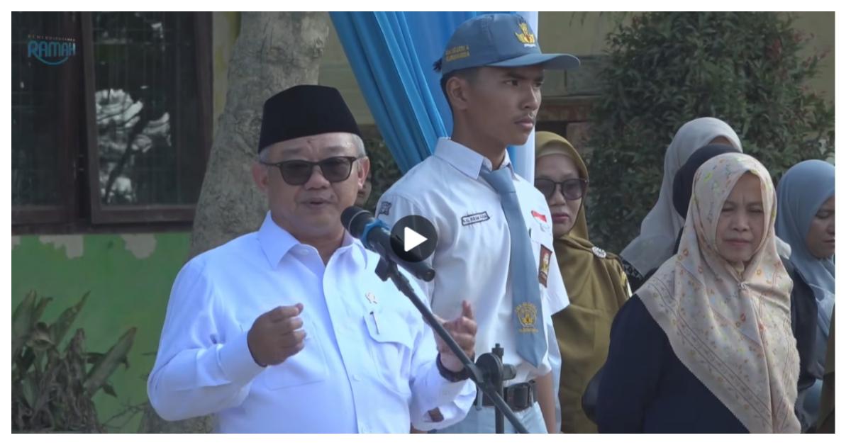 Hari Pertama Siswa Masuk Sekolah Pascabanjir, Mendikdasmen Jadi Pembina Upacara di Aceh Tamiang