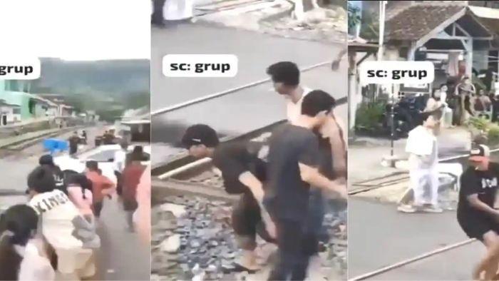 Kronologis Warga di Lampung Blokade Jalur Kereta: Terkait Kompensasi Mobil Tertemper Kereta