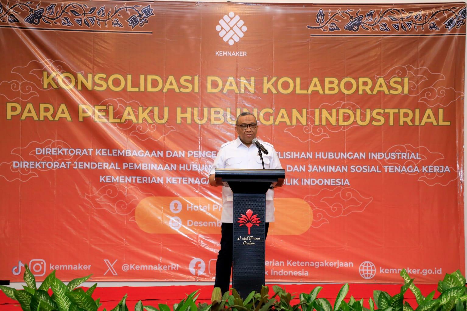 Hadapi Transformasi Dunia Kerja, Wamenaker Dorong Kolaborasi Industrial