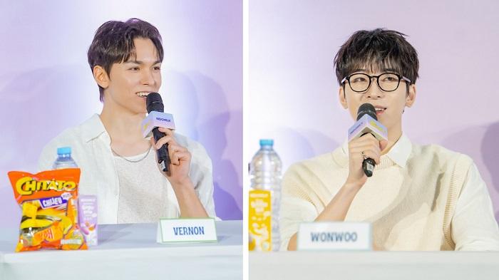 Duo Member SEVENTEEN Langsung Cari Nasi Goreng Saat Tiba di Jakarta