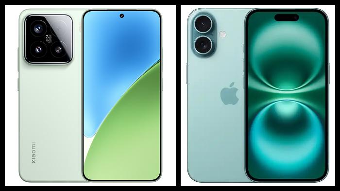 Beda Spesifikasi dan Harga HP Xiaomi 15 vs iPhone 16: Kamera Leica 50 MP vs Kamera Fusion 48 MP
