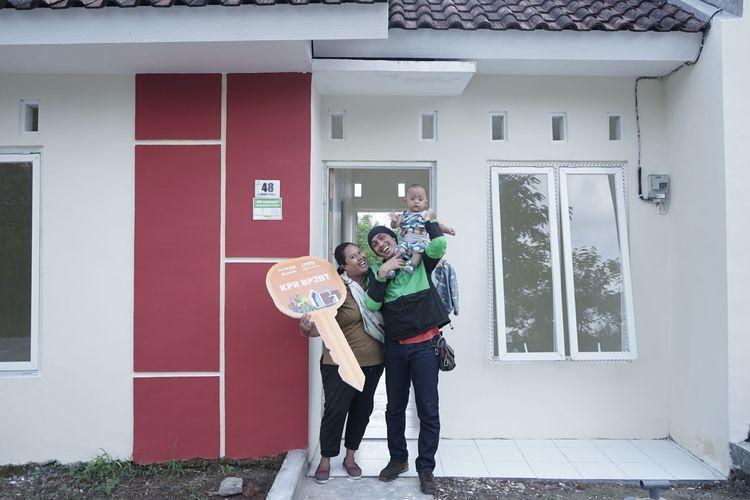 Dibiayai BTN, Penantian 10 Tahun Driver Gojek di Solo Miliki Rumah Idaman Terwujud Hanya 3 Bulan