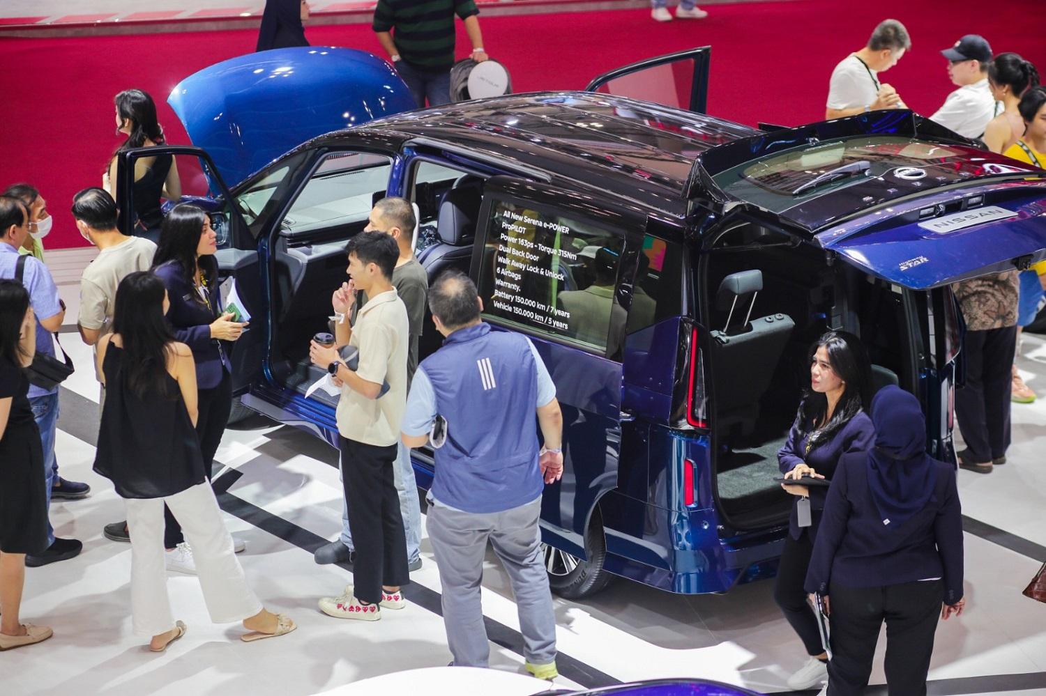 Tampil Dominan di Booth Nissan, All-New Serena e-Power Raup 728 SPK 