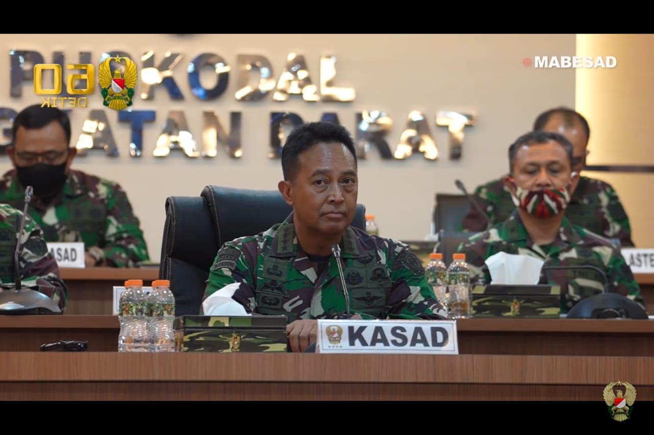 KSAD Pimpin Sertijab Pangdam XVI/Pattimura, Kapushubad, Serta Laporan Korps Kenaikan Pangkat 20 Pati