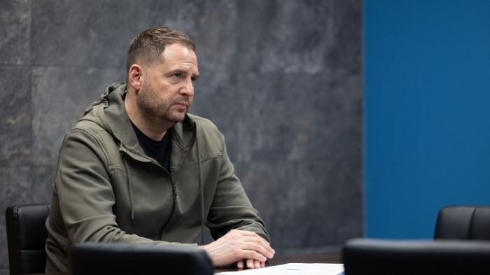 Andriy Yermak, Kepala Kantor Presiden Ukraina dalam sebuah wawancara dengan saluran TV AlHadath (Arab Saudi).