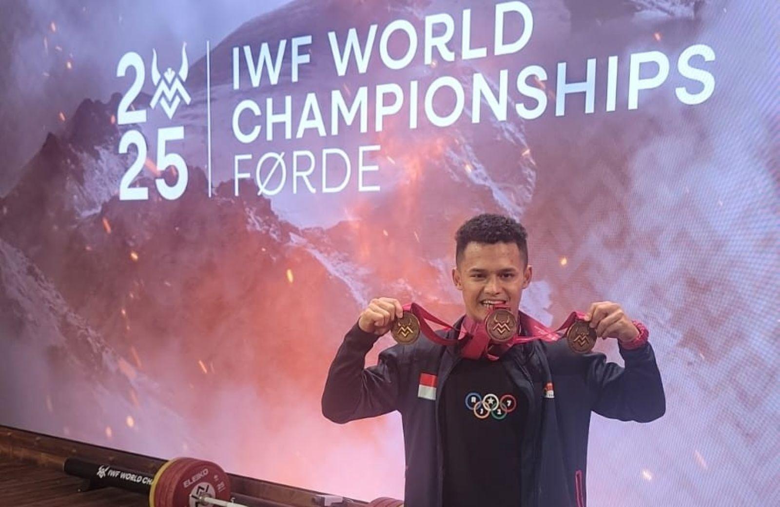 SEA Games 2025, Lifter Rizki Juniansyah Bertekad Persembahkan Prestasi untuk Mendiang Ayah