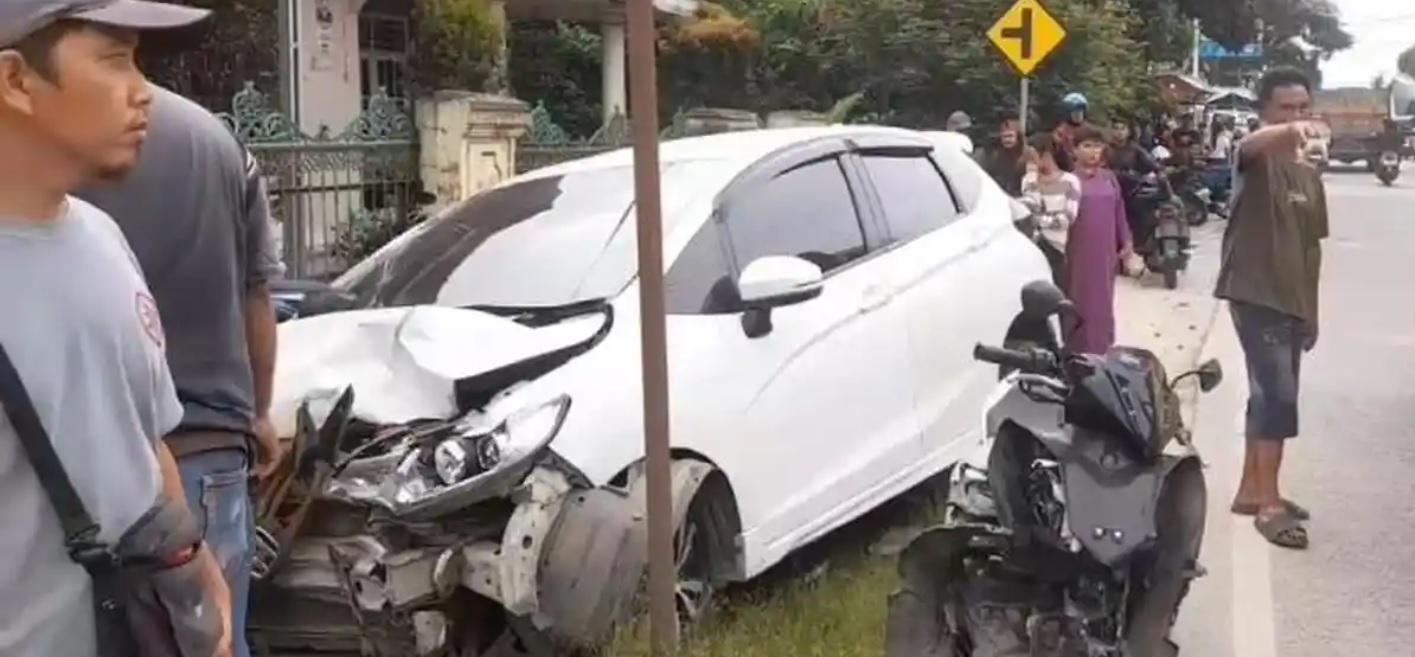 Kronologi Anak Anggota Dewan Tabrak 3 Pemotor di Banten