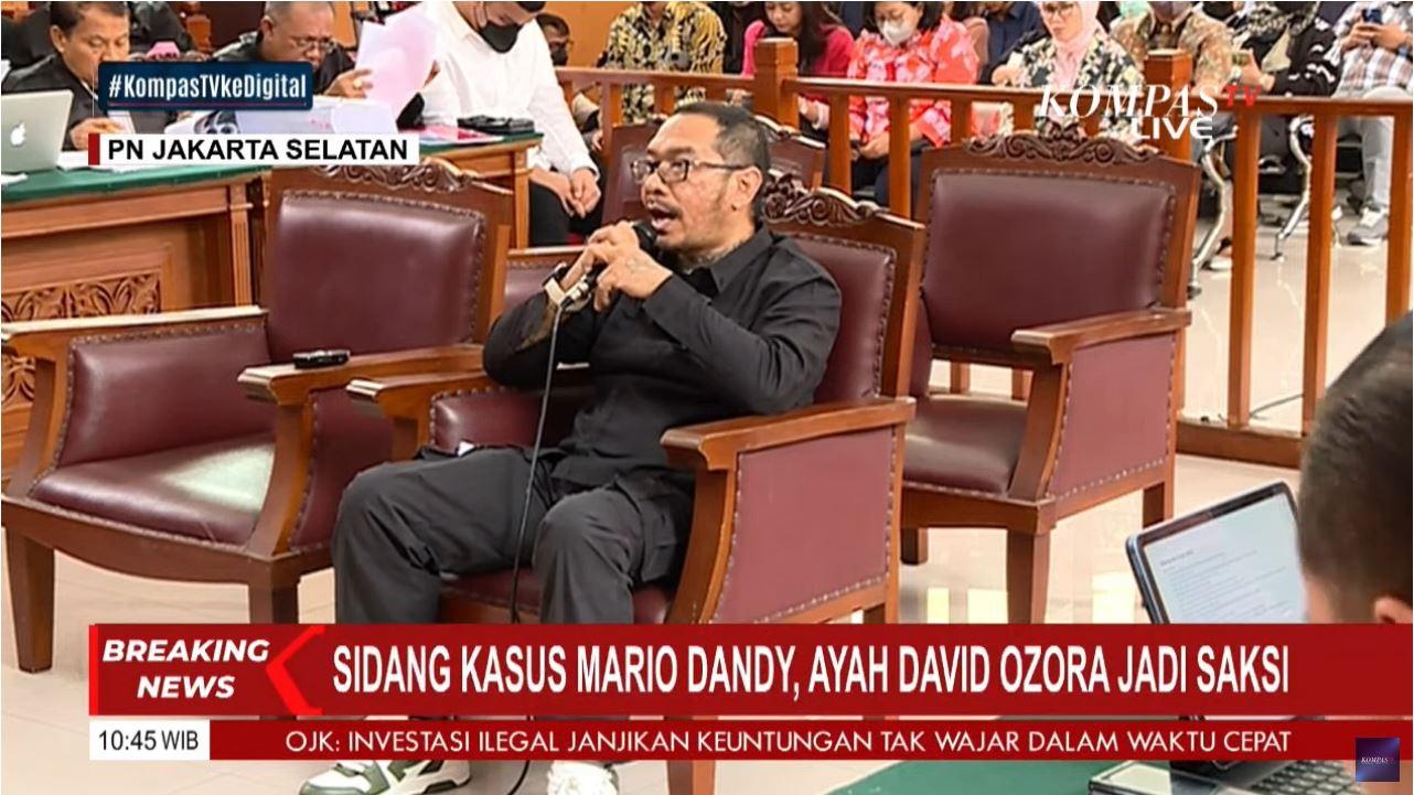 JPU Hadirkan Empat Saksi di Sidang Mario Dandy, Ayah hingga Teman David
