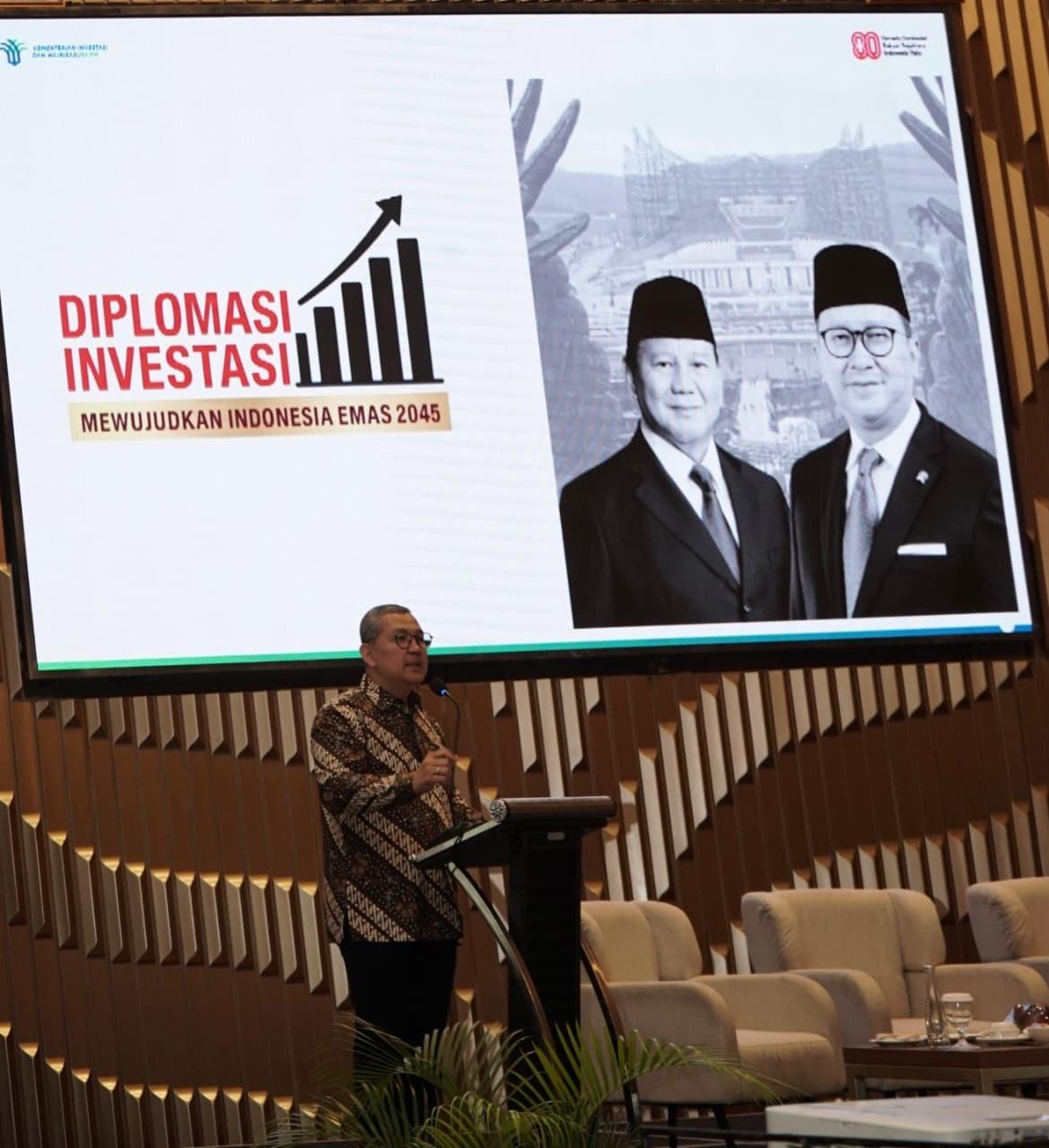 Indonesia Perkuat Diplomasi Investasi Lewat Penyusunan Bahan Perjanjian Internasional