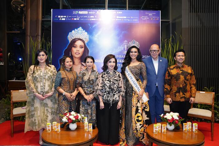 Cetak Sejarah Baru! Juara Miss Supranational 2024, Harashta tiba di Tanah Air Disambut BCA dan YPI
