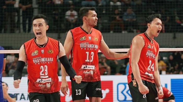 Hasil AVC Champions League 2026: Bhayangkara Presisi Lolos ke Semifinal, Hajar Zhaiyk VC 3-1