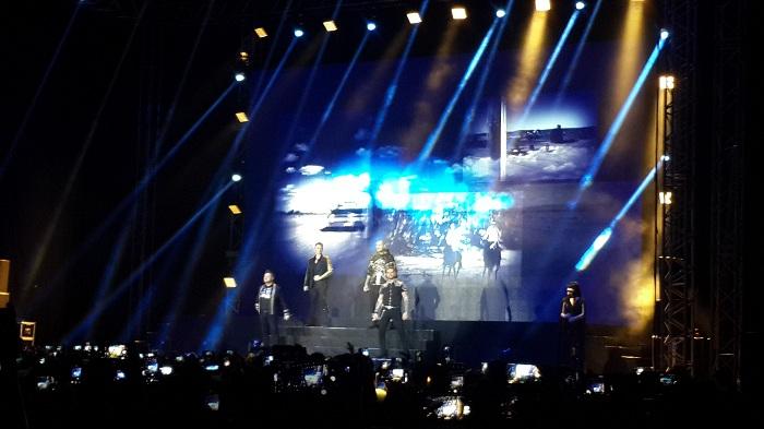 Buka Konser, Boyzone Ajak Penonton Nostalgia dengan Nyanyikan Lagu-lagu Unggulannya
