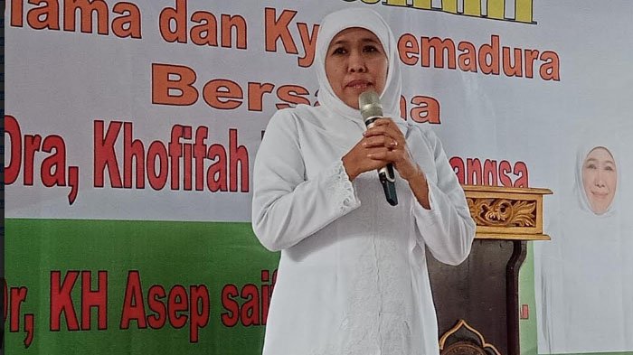 Khofifah Minta Pendukung Jaga Suasana Teduh