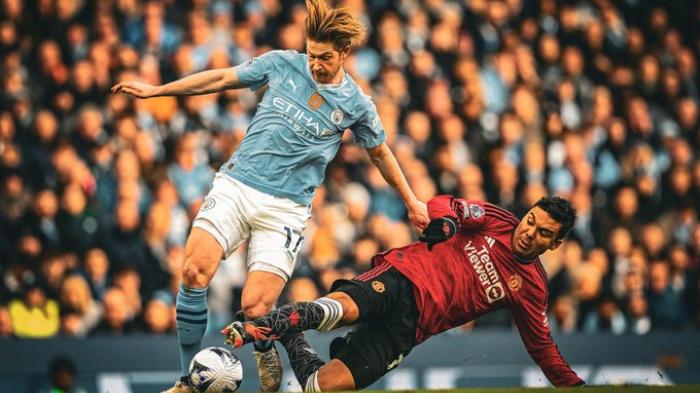 Preview Man City vs Man United, Duel Ketiga di FA Community Shield, Live Vidio Sabtu Pukul 21:00 WIB