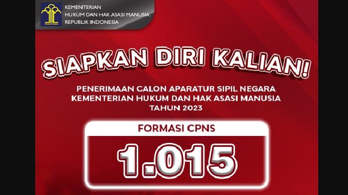 Kemenkumham Buka Seleksi CPNS 2023, Catat Dokumen yang Dibutuhkan