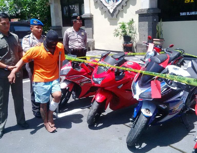 VIDEO Arif Diduga 25 Kali Curi Motor