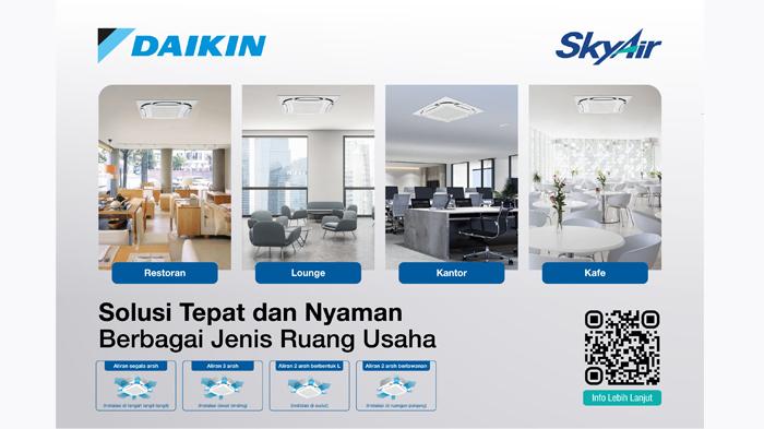 Tumbuh Positif, DAIKIN Gencarkan Pemasaran AC Untuk Ruang Usaha Kekinian