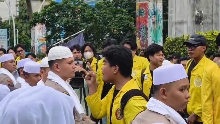 UI Bantah Pemuda Viral Maki Polisi di Mabes Polri adalah Mahasiswanya
