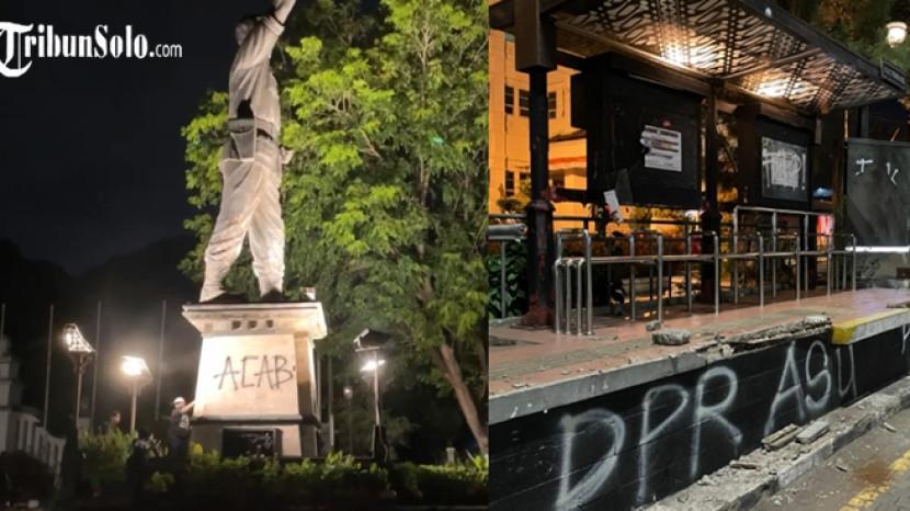 Update Demo Jogja-Jawa Tengah: Ketua DPRD DIY Temui Massa hingga Polda Jateng Dibekali Peluru Karet