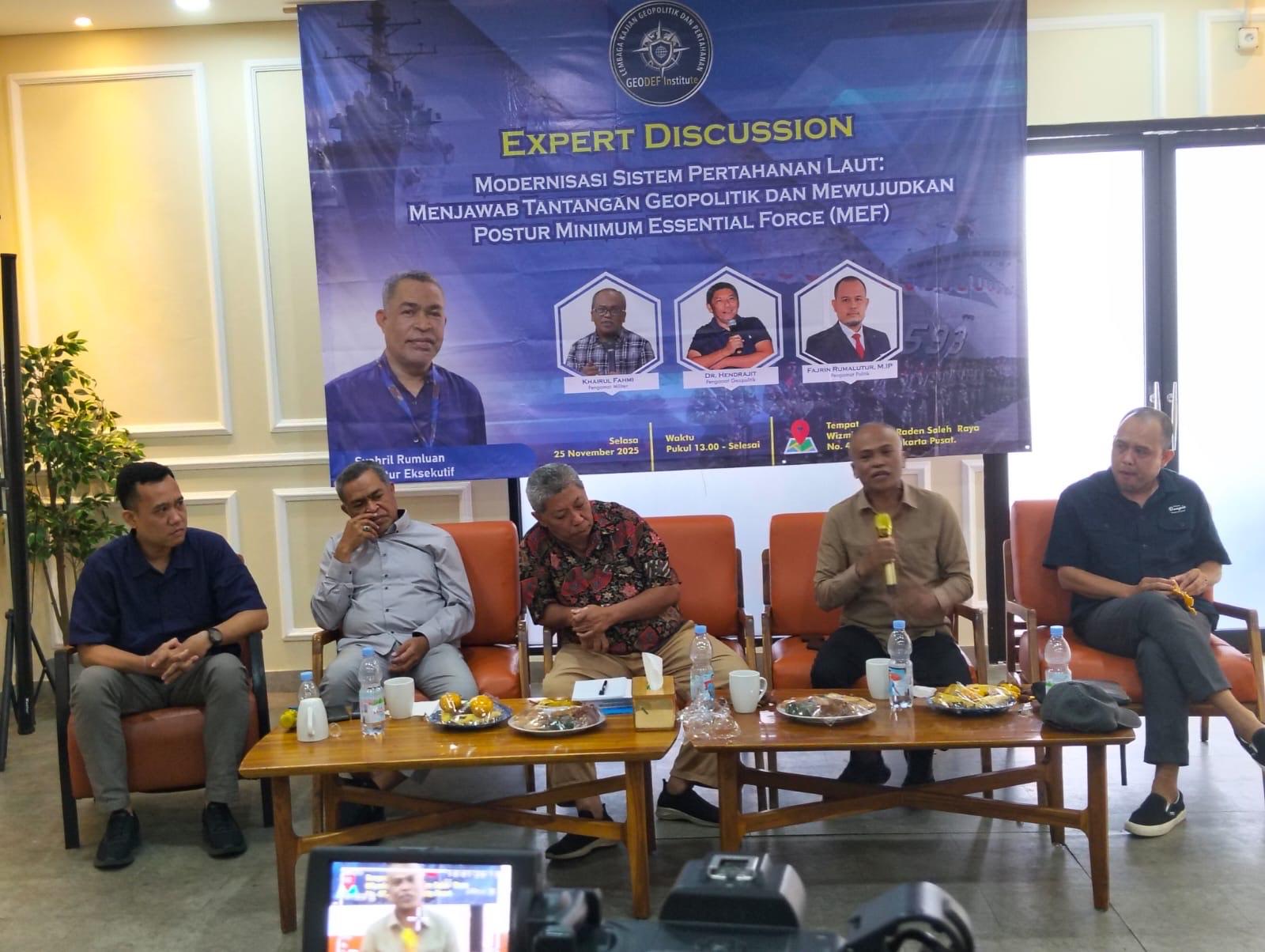 Pemerintah Didorong Memodernisasi Alutsista Laut, Perkuat Sistem Pertahanan Nasional