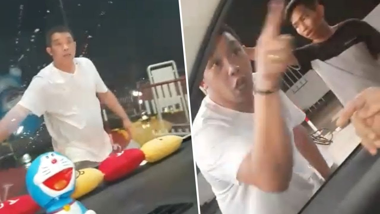 Ditegur untuk Antre di Gerbang Tol, Pria Ini Malah Marah-marah, Videonya Viral