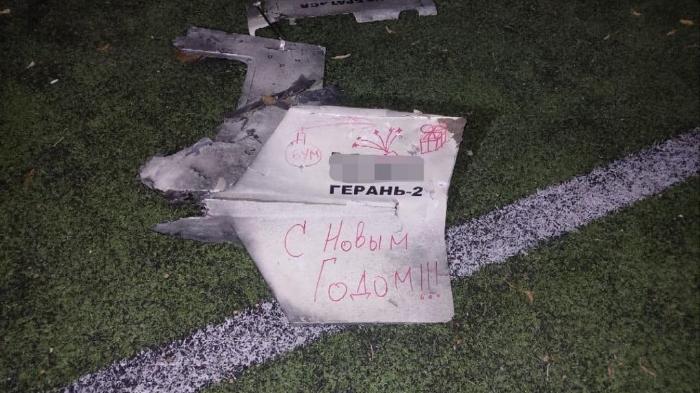 Tahun Baru, Langit Ukraina Diwarnai Drone Rusia