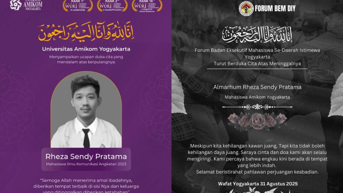 Kematian Mahasiswa Amikom Jogja Rheza Sendy: Polisi Telusuri, Keluarga Minta Kasus Tak Berlarut