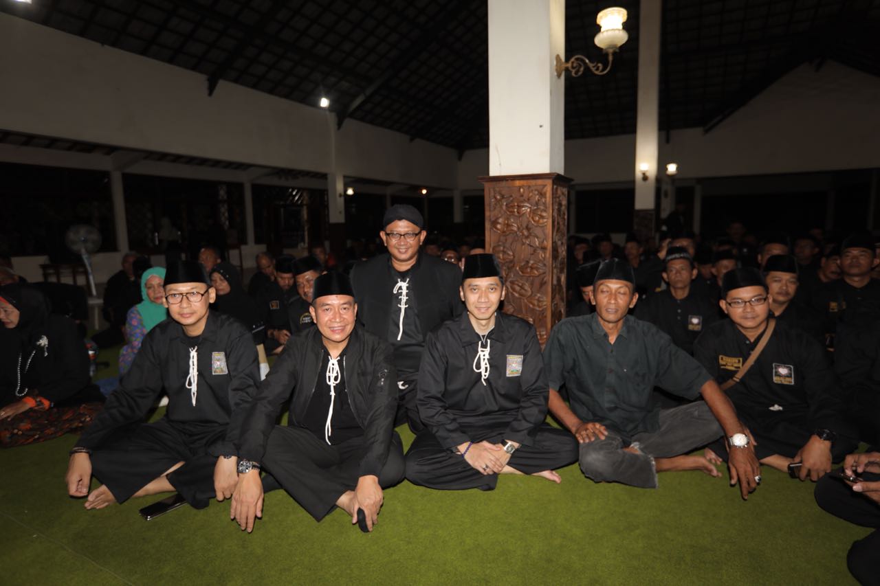 Ibas Diwisuda Jadi Warga Baru Perguruan Pencak Silat PSHT