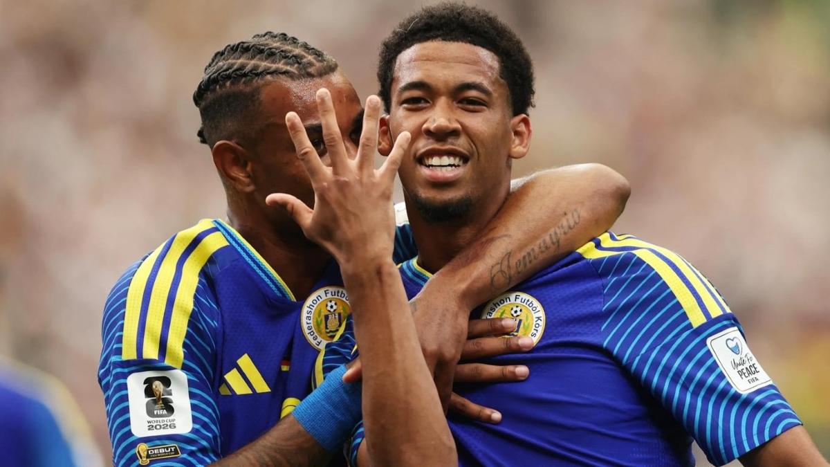 JERMAN VS CURACAO - Dua sisi mata koin piala dunia format 48 tim kembali terlihat dari pertandingan pembuka Grup E Piala Dunia 2026 antara Jerman vs Curacao, Senin (15/6/2026). Di sisi lain, Curacao sebagai tim debutan berhasil langsung cetak gol perdana di laga pertama piala dunia, namun ketimpangan kualitas ditegaskan oleh Jerman.