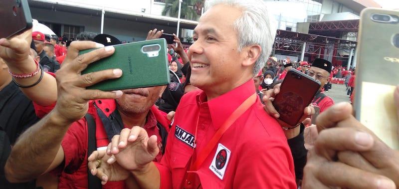 Ganjar Pranowo Ditanya Wartawan Soal Sosok Capres PDIP, Ini Jawabannya