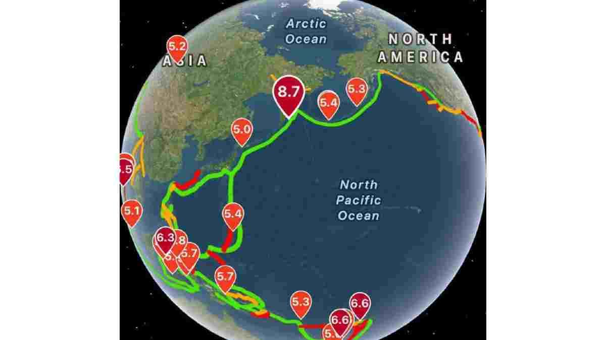 Mengenal Cincin Api Pasifik: Zona Rawan Gempa dan Letusan Gunung Api Paling Aktif di Dunia