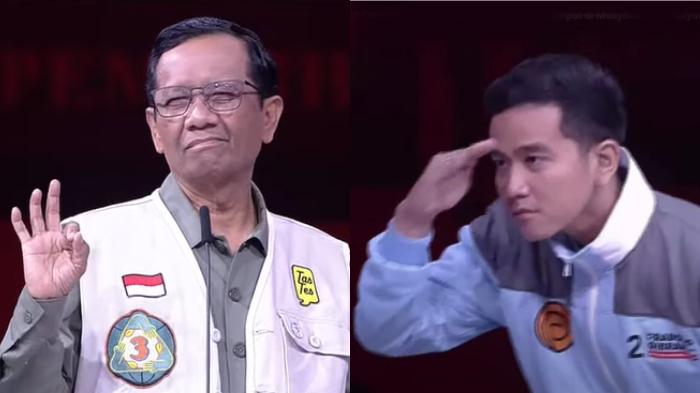 Momen Gibran Clingak-clinguk Cari Jawaban soal Greenflation, Mahfud: Itu Recehan, Tak Layak Jawab