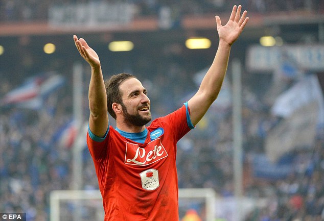 Ini Alasan Napoli Tak Mau Lepas Higuain