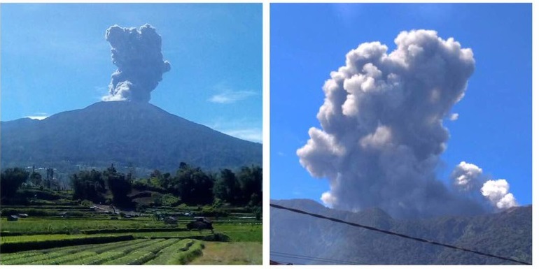 Gunung Marapi di Sumbar Dua Kali Meletus, BNPB Minta Warga Hindari Radius 3 Km