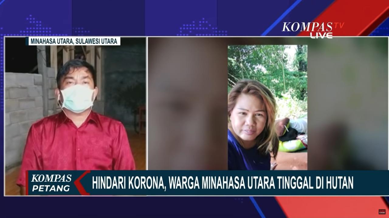 Panik Tetangga Diisukan Meninggal karena Corona, Satu Keluarga di Minahasa Utara Kabur ke Hutan