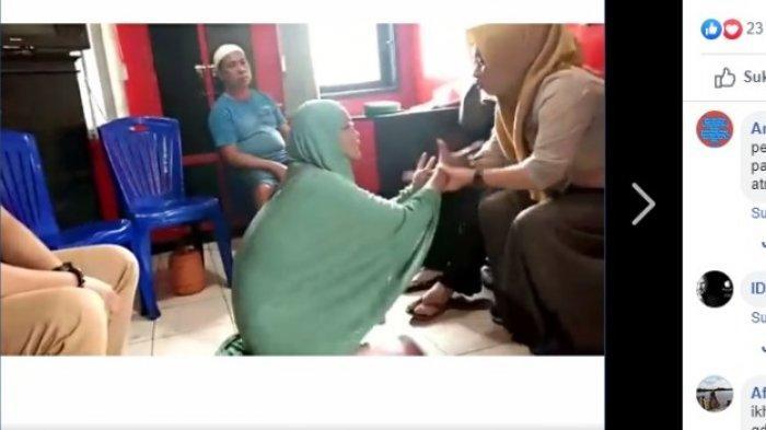 Tertangkap, Ibu Gores Mobil di Parkiran Supermarket Samarinda Minta Maaf, Tak Bisa Bahasa Indonesia