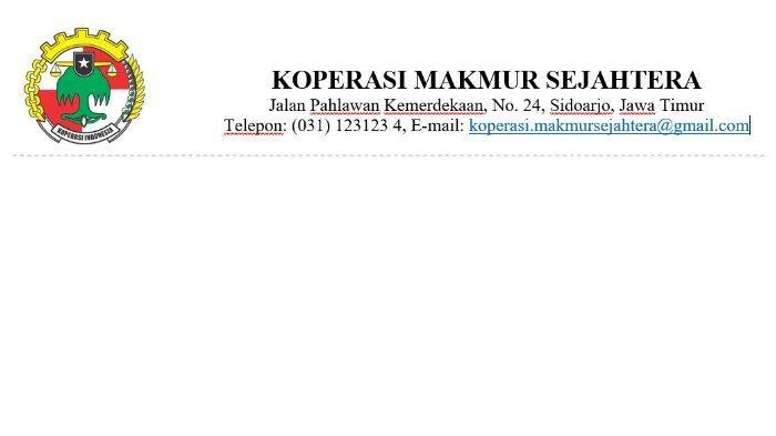 Cara Membuat Kop Surat di Microsoft Word untuk Dijadikan Template, Gunakan Fitur Header