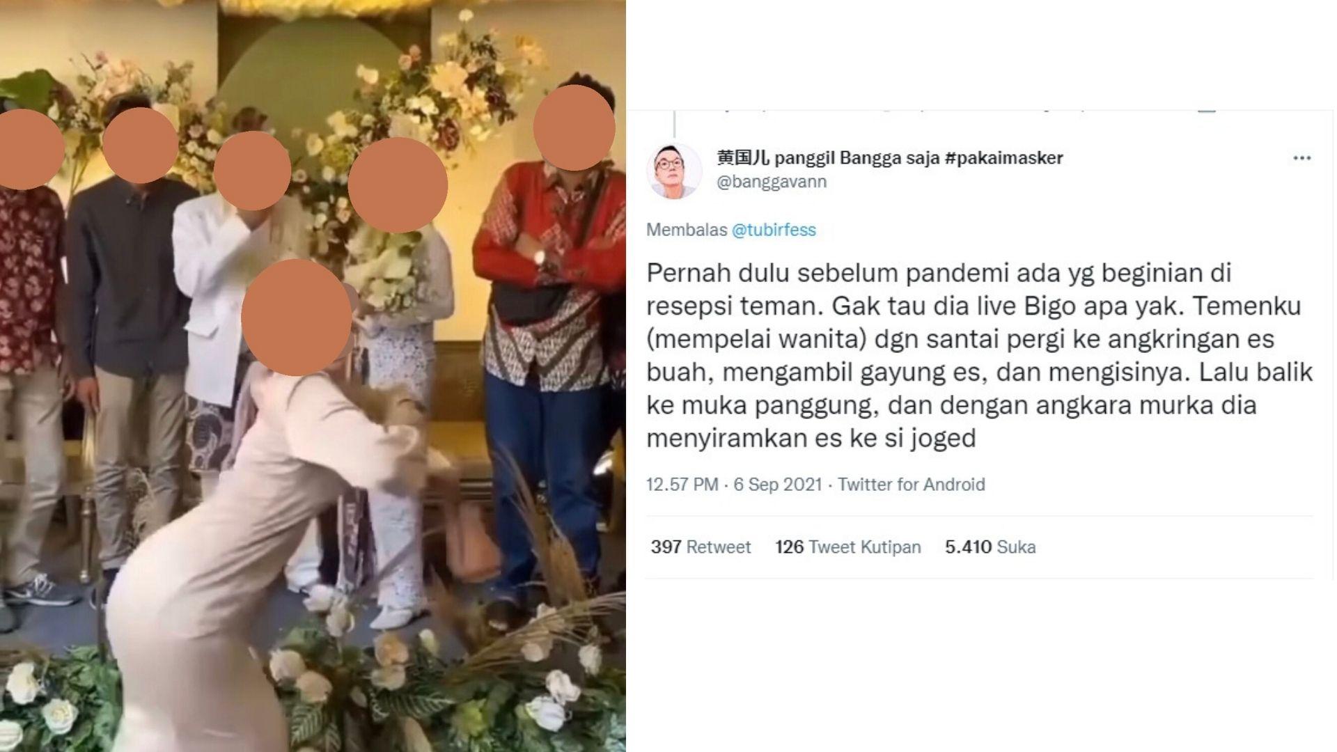 ilustrasi-konten-joget-di-pelaminan-dan-tangkapan-layar-cuitan-pemilik-akun-twitter-banggavann.jpg