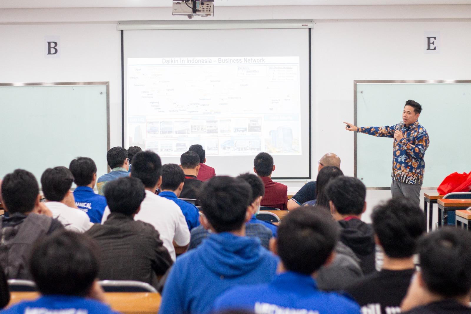 Sektor Industri Sambangi Kampus, Kenalkan Pilihan Karier dan Teknologi Tata Udara ke Mahasiswa