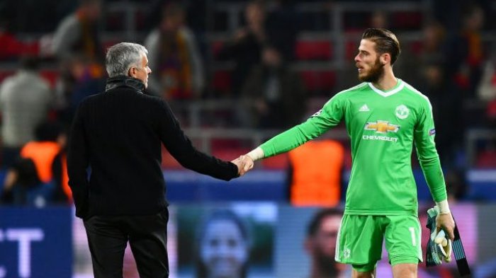 De Gea Tolak Bertahan di MU Jika Mourinho Masih Jadi Pelatih
